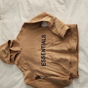 Essentials Beige Hoodie